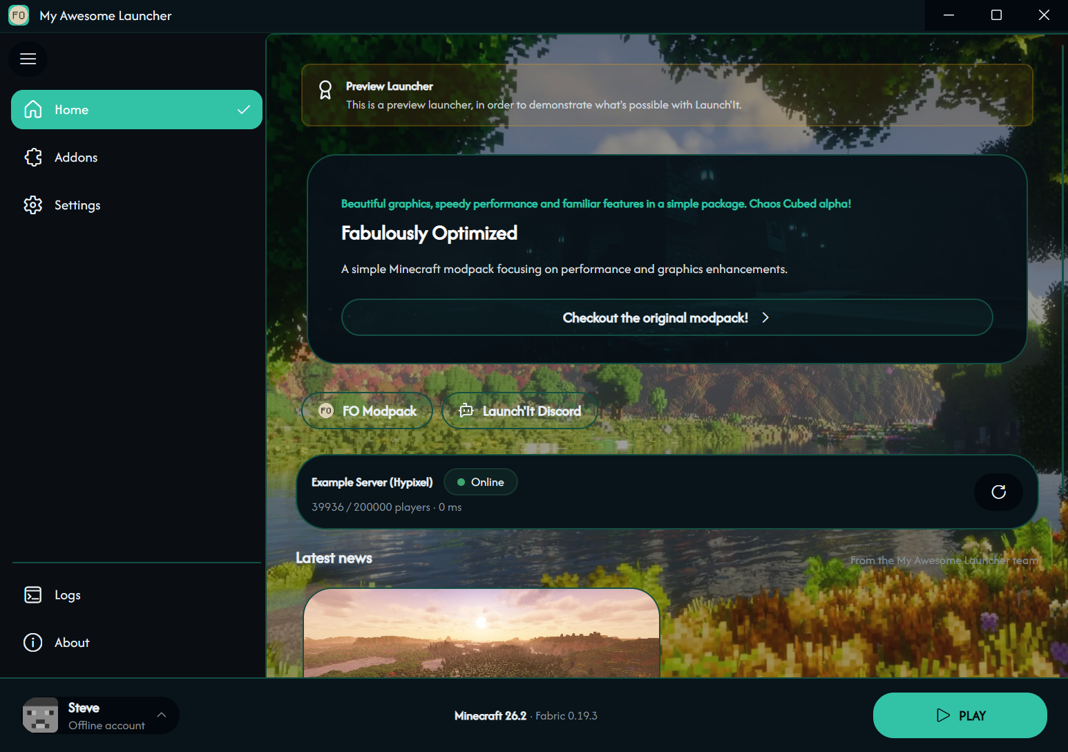 The desktop app your players will love.
